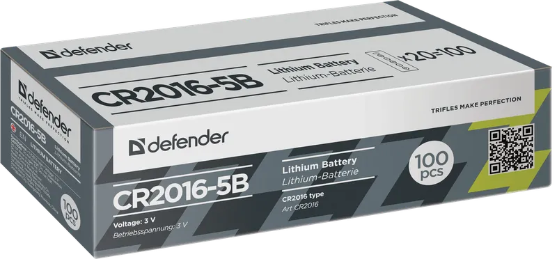 Defender - Battery lithium CR2016-5B