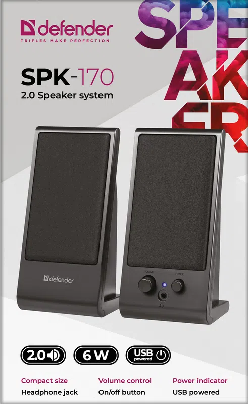 Defender - 2.0 Speaker system SPK-170