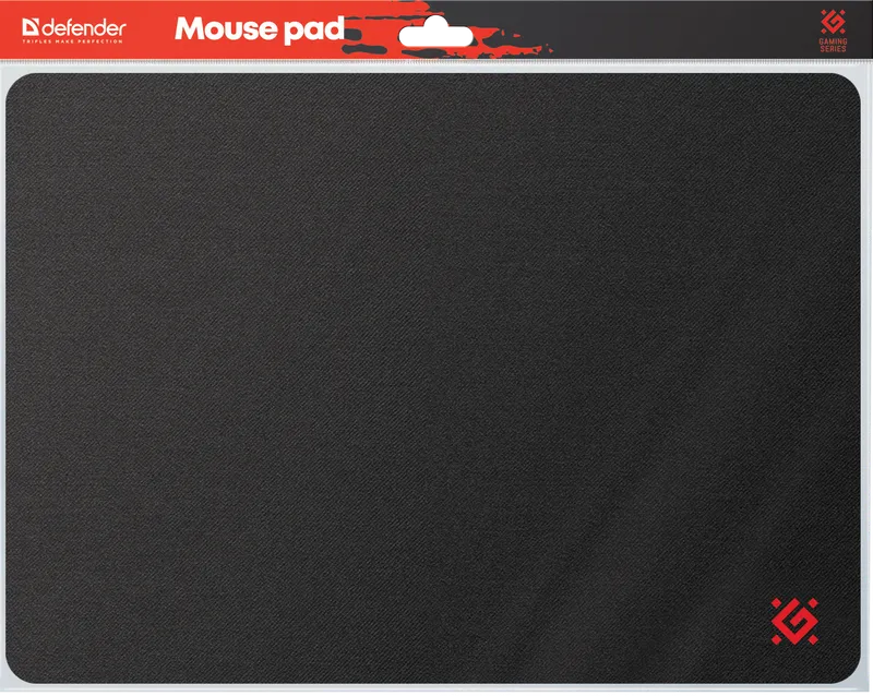 Defender - Gaming mouse pad Black S