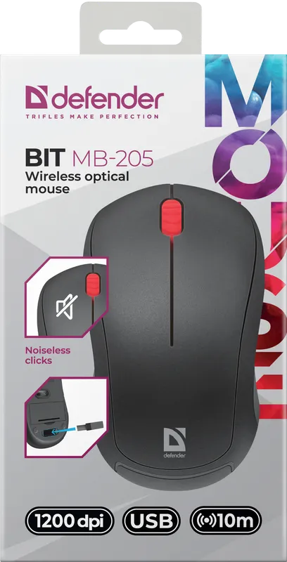 Defender - Wireless optical mouse Bit MB-205