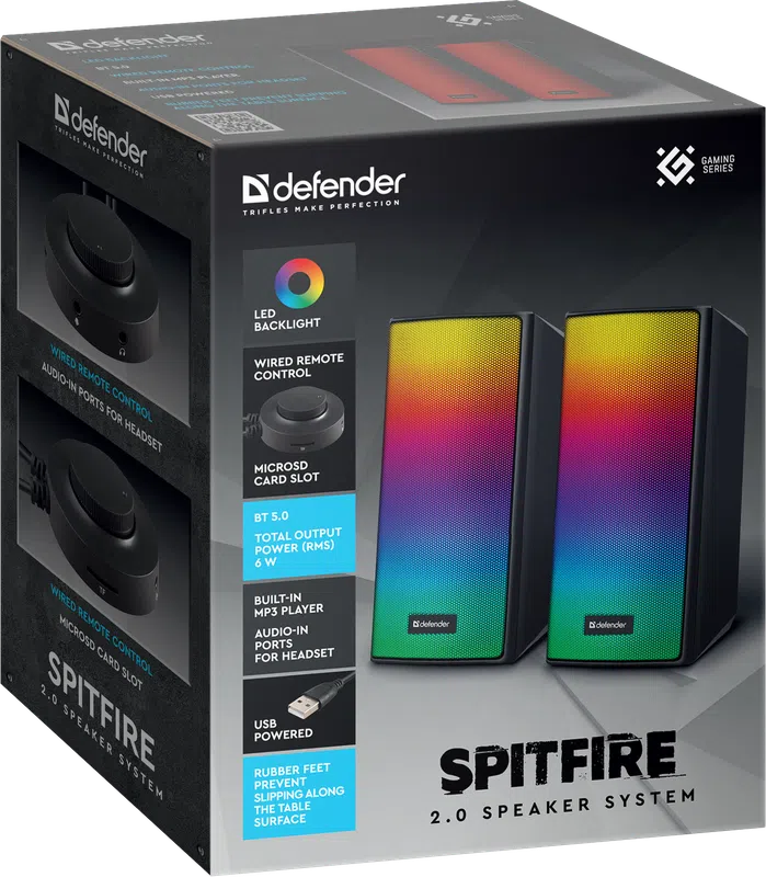 Defender - 2.0 Speaker system Spitfire
