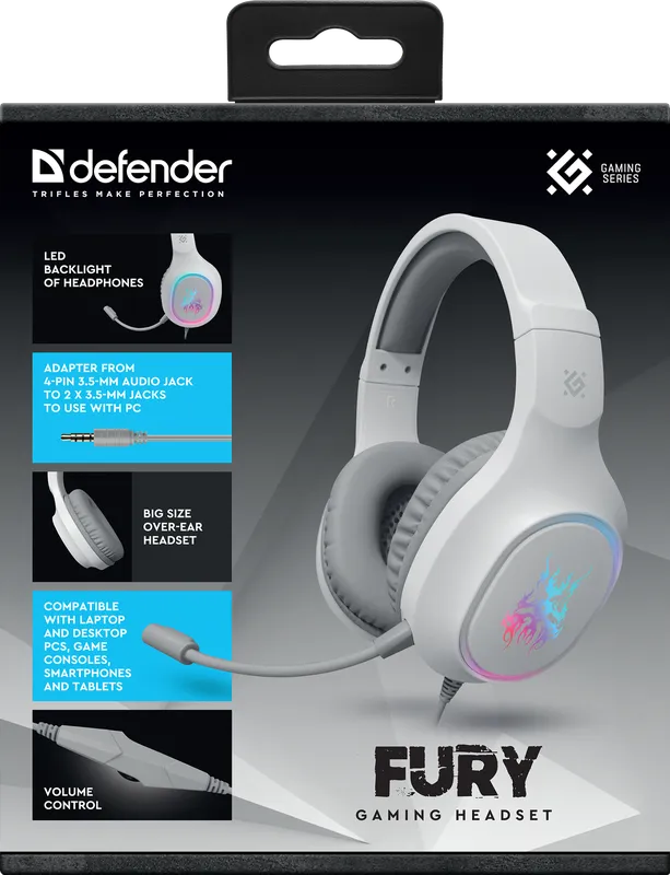 Defender - Gaming headset Fury