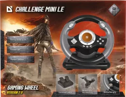 Defender - Gaming wheel CHALLENGE MINI LE