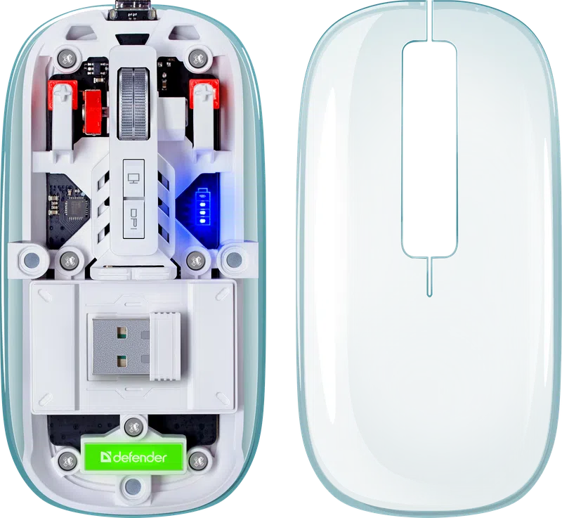 Defender - Wireless optical mouse Ixes MM-999