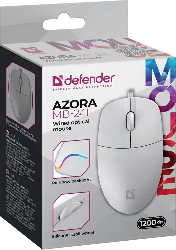 Defender - Wired optical mouse Azora MB-241