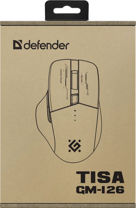 Defender - Wireless gaming mouse Tisa GM-126