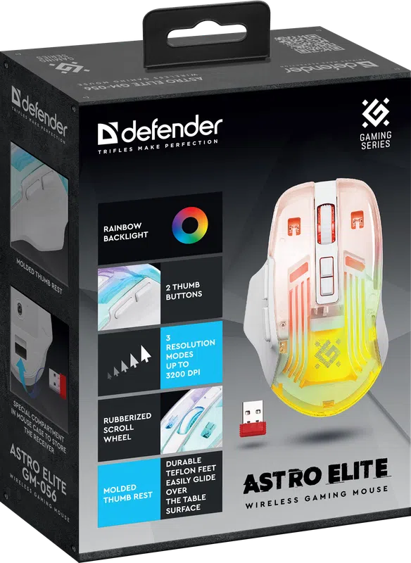 Defender - Wireless gaming mouse Astro Elite GM-056