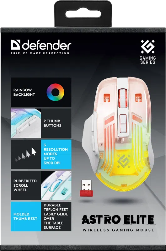 Defender - Wireless gaming mouse Astro Elite GM-056
