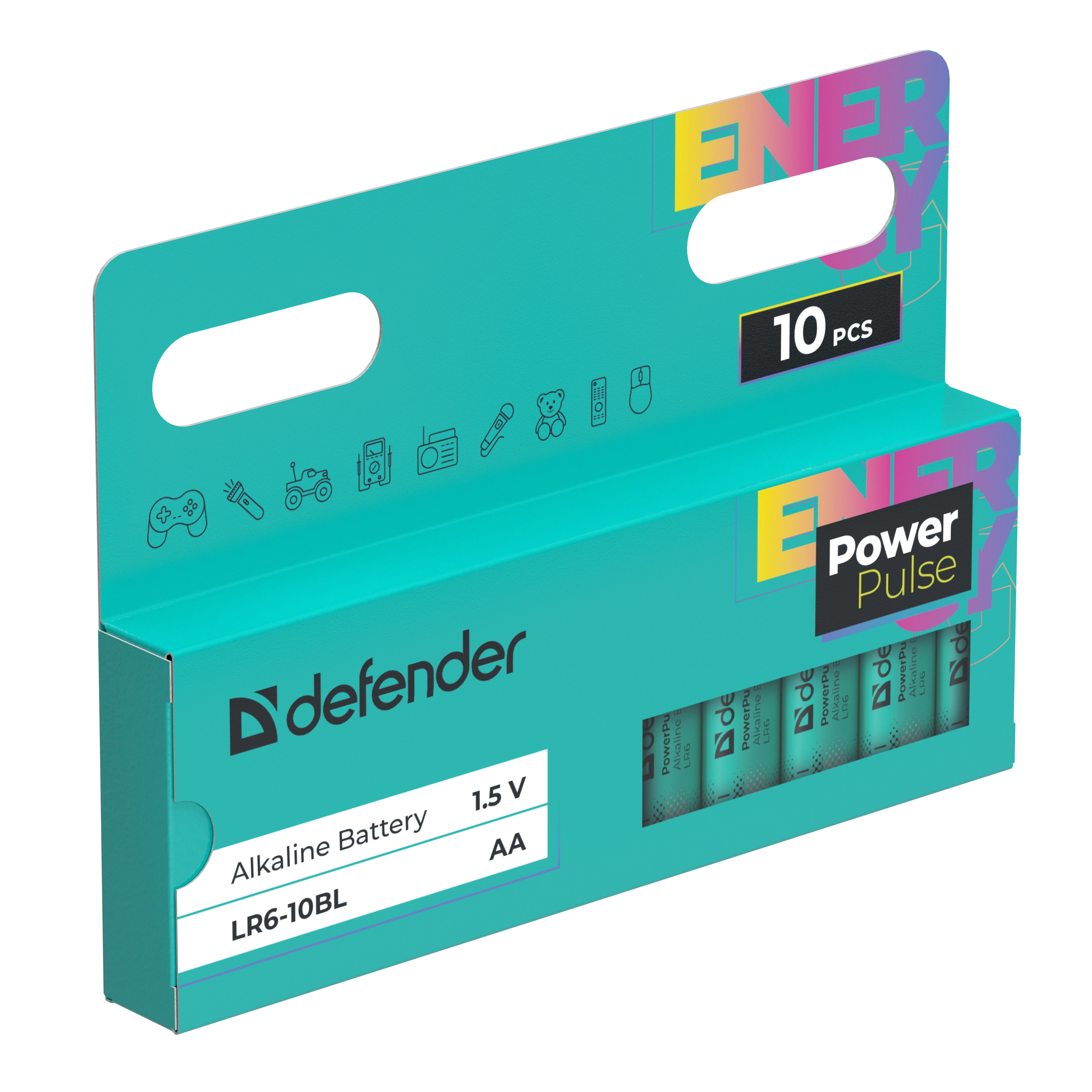 Defender - Alkaline Battery LR6-10BL