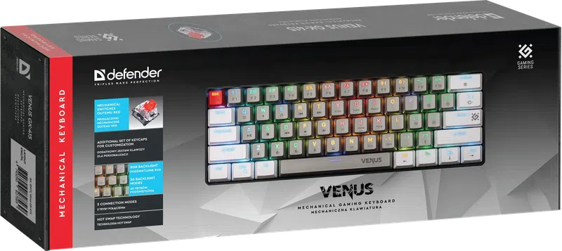 Defender - Mechanical gaming keyboard Venus GK-415