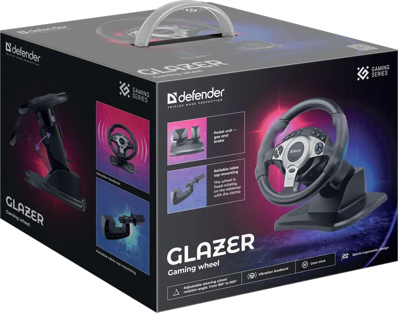 Defender - Gaming wheel Glazer