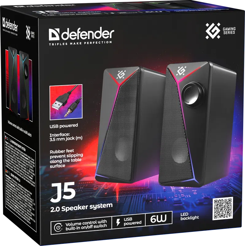 Defender - 2.0 Speaker system J5