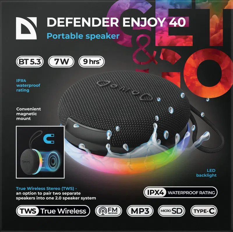 Defender - Portable speaker Enjoy 40