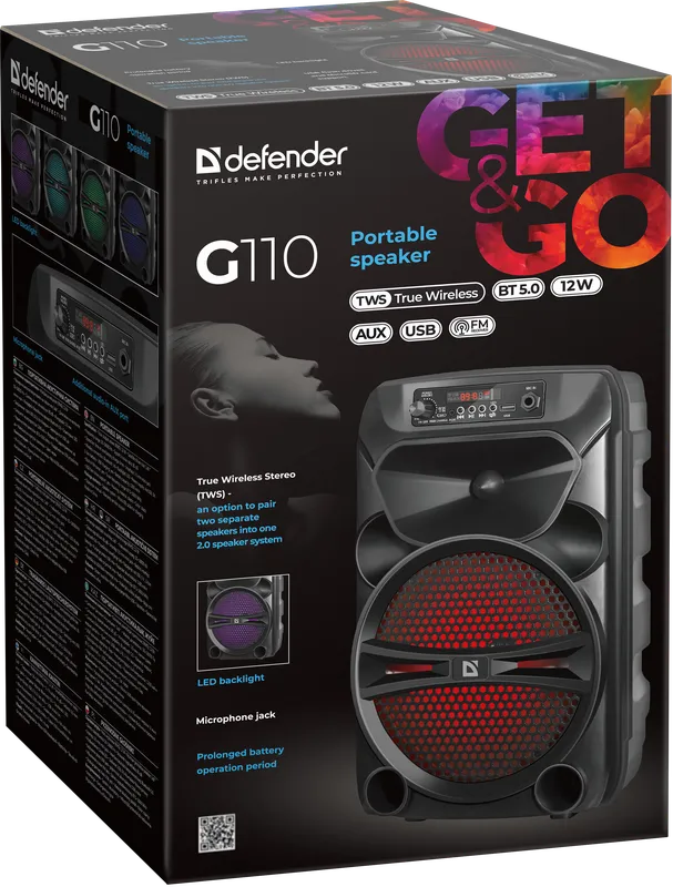 Defender - Portable speaker G110