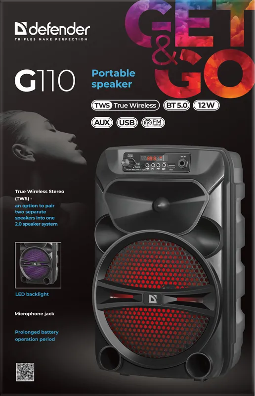 Defender - Portable speaker G110