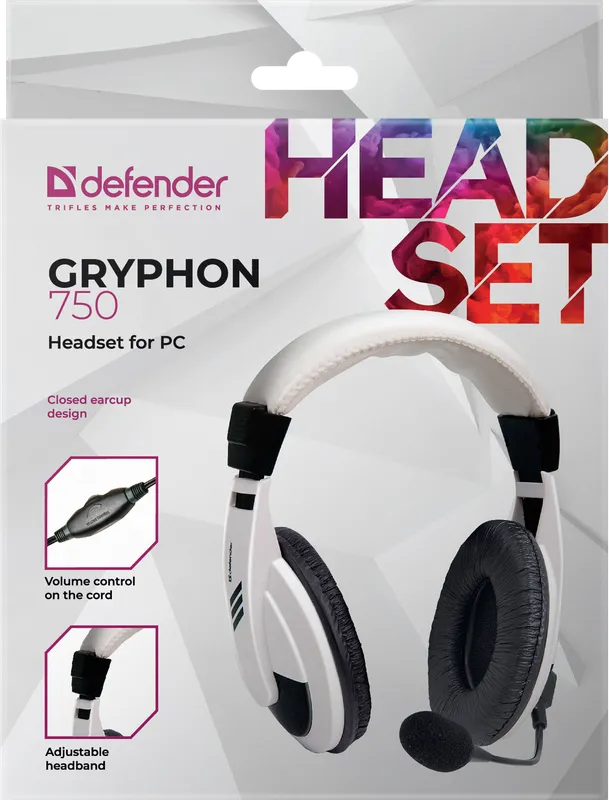 Defender - Headset for PC Gryphon 750