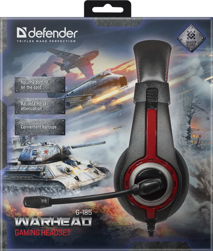 Defender - Gaming headset Warhead G-185