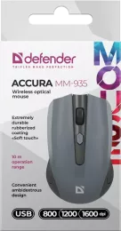 Defender - Wireless optical mouse Accura MM-935