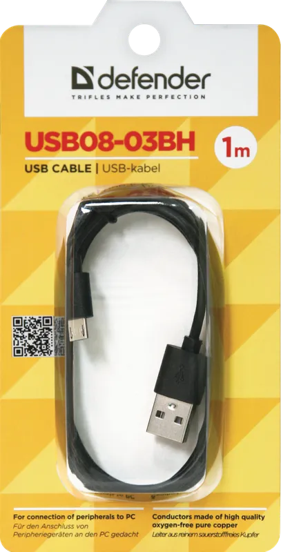 Defender - USB cable USB08-03BH USB2.0