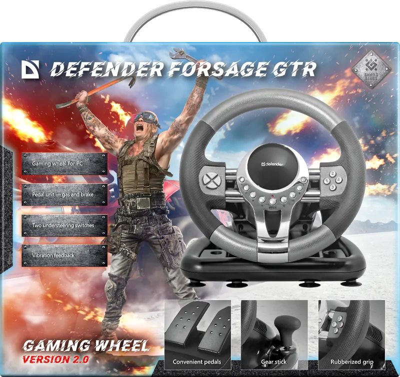 Defender - Gaming wheel FORSAGE GTR
