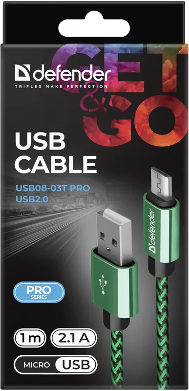 Defender - USB cable USB08-03T PRO USB2.0