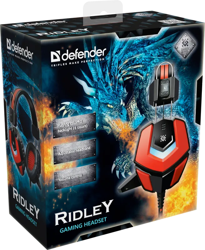 Defender - Gaming headset Ridley