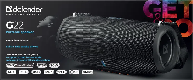 Defender - Portable speaker G22