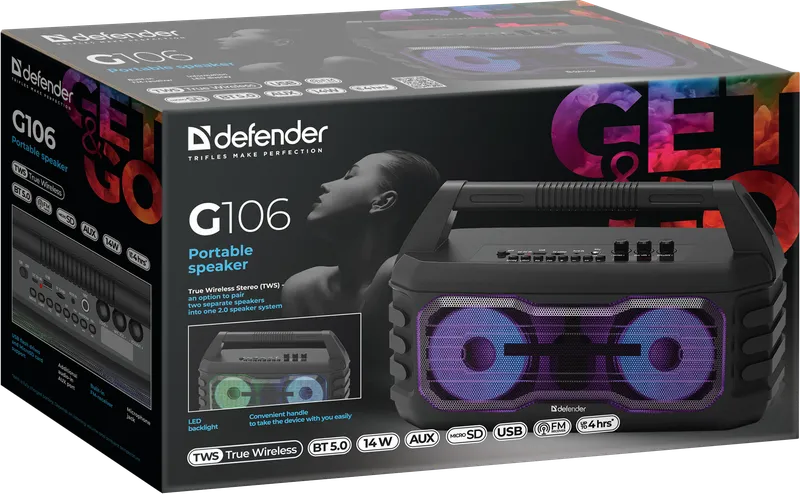 Defender - Portable speaker G106