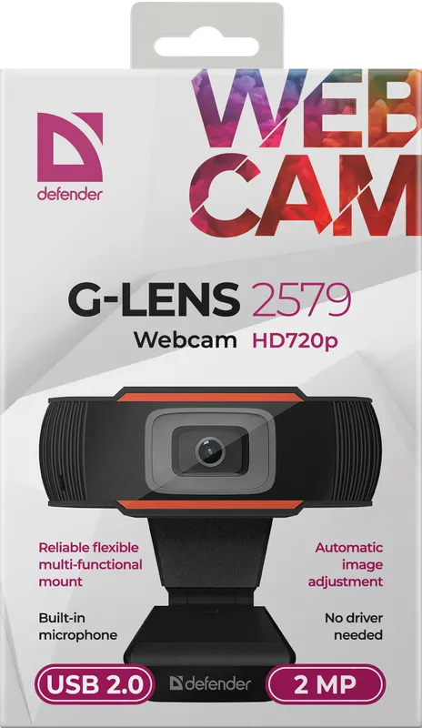 Defender - Webcam G-lens 2579 HD720p