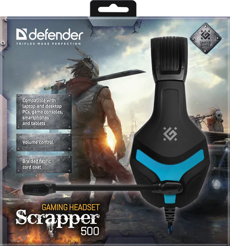 Defender - Gaming headset Scrapper 500