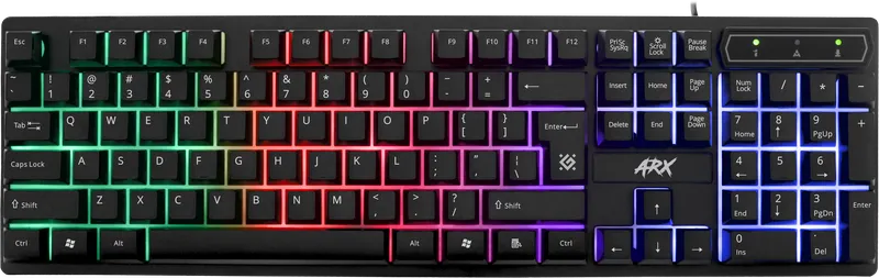 Defender - Wired gaming keyboard Arx GK-196L