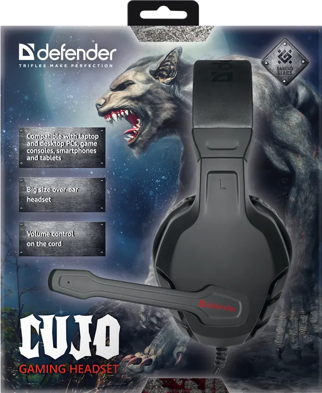 Defender - Gaming headset Cujo