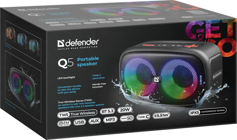 Defender - Portable speaker Q5