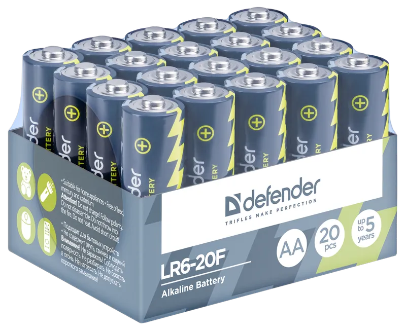 Defender - Alkaline Battery LR6-20F