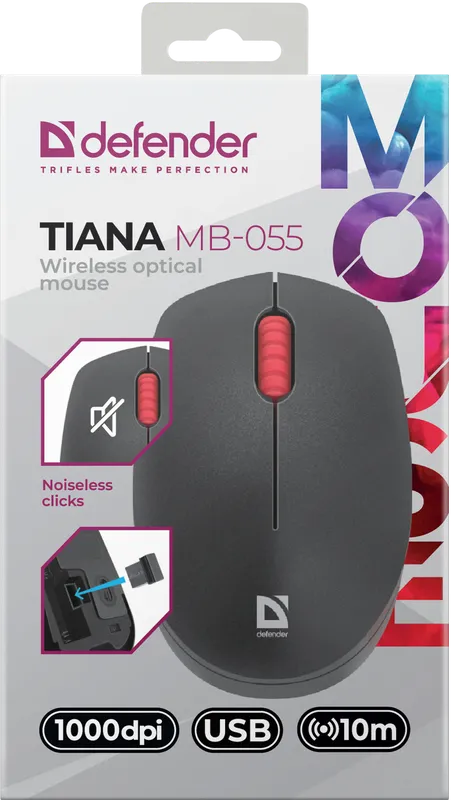 Defender - Wireless optical mouse Tiana MB-055