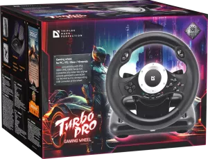 Defender - Gaming wheel Turbo Pro