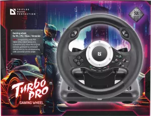Defender - Gaming wheel Turbo Pro