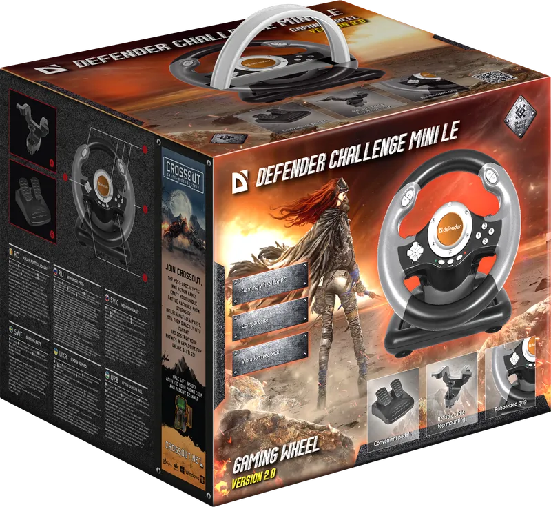 Defender - Gaming wheel CHALLENGE MINI LE