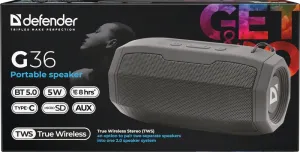 Defender - Portable speaker G36