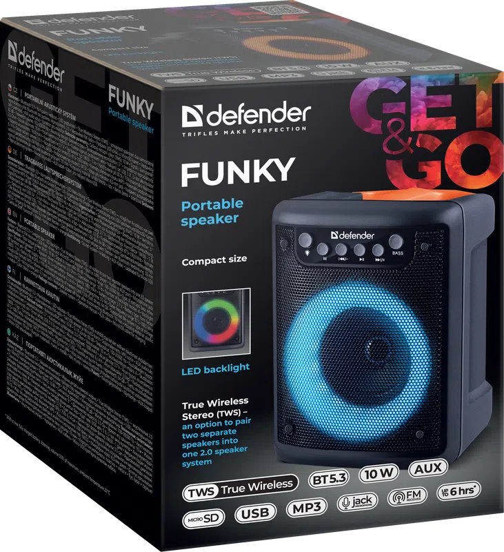 Defender - Portable speaker Funky