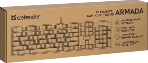 Defender - Mechanical gaming keyboard Armada GK-004