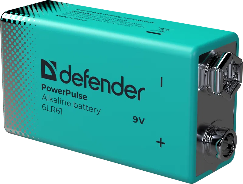 Defender - Alkaline Battery 6LR61-1BL