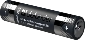 Defender - Rechargeable battery HR03-2BL 600 mAh