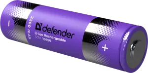 Defender - Rechargeable battery 18650-1BL 2200 mAh