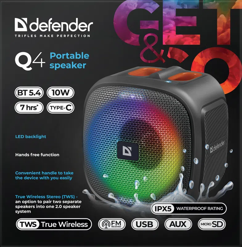 Defender - Portable speaker Q4