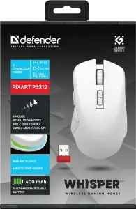 Defender - Wireless gaming mouse Whisper GM-209