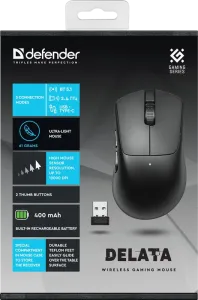 Defender - Wireless gaming mouse Delata GM-082
