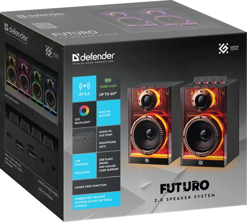 Defender - 2.0 Speaker system Futuro