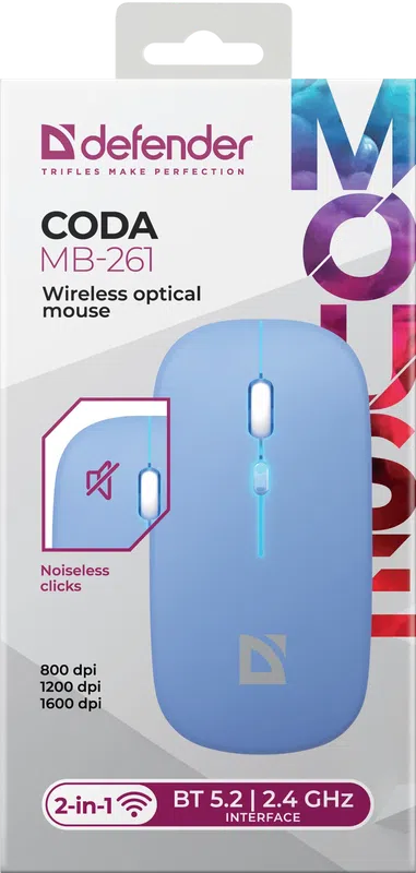 Defender - Wireless optical mouse Coda MB-261