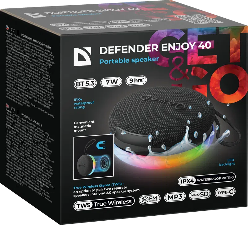 Defender - Portable speaker Enjoy 40